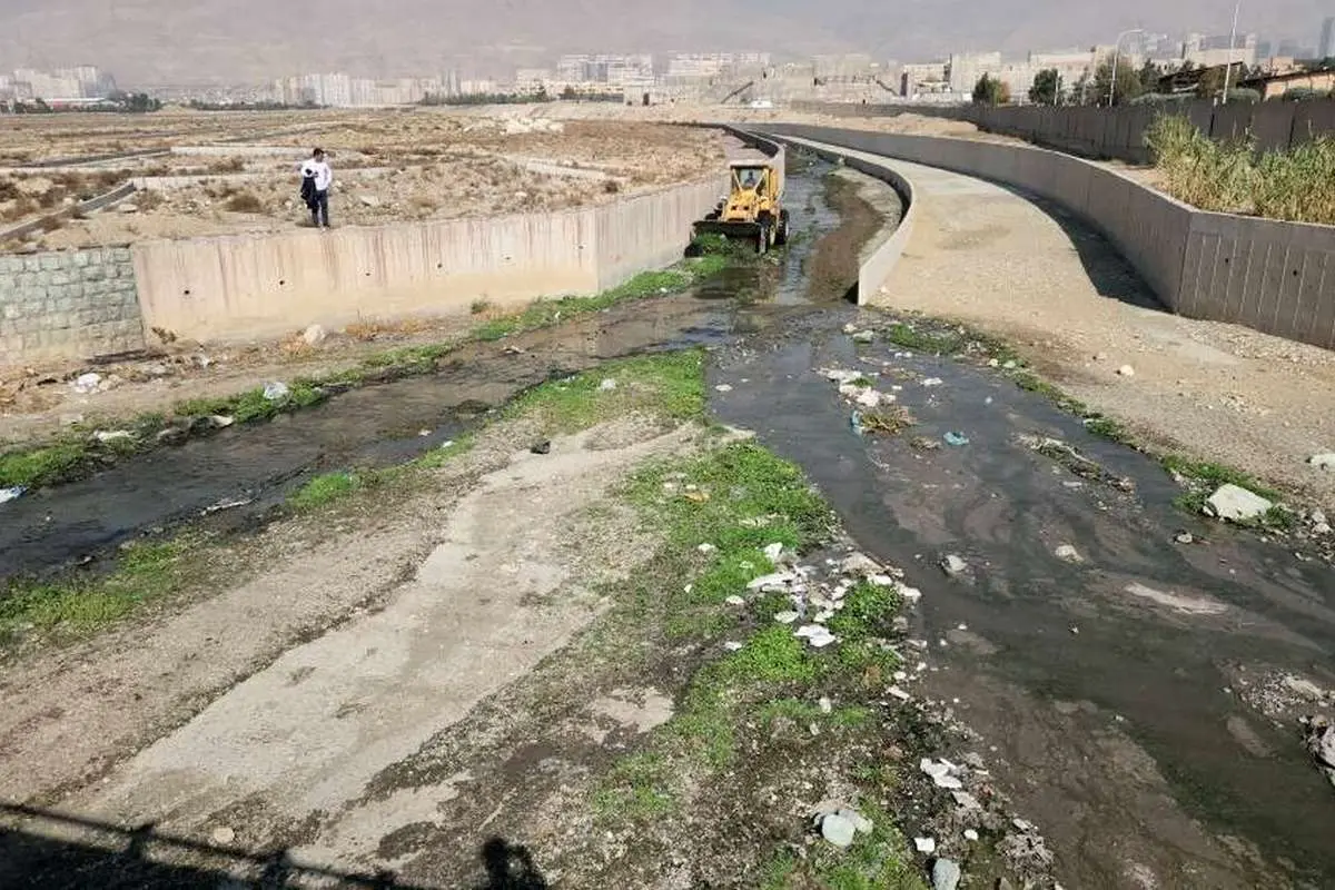 احیای رود دره قوریچای در غرب تهران