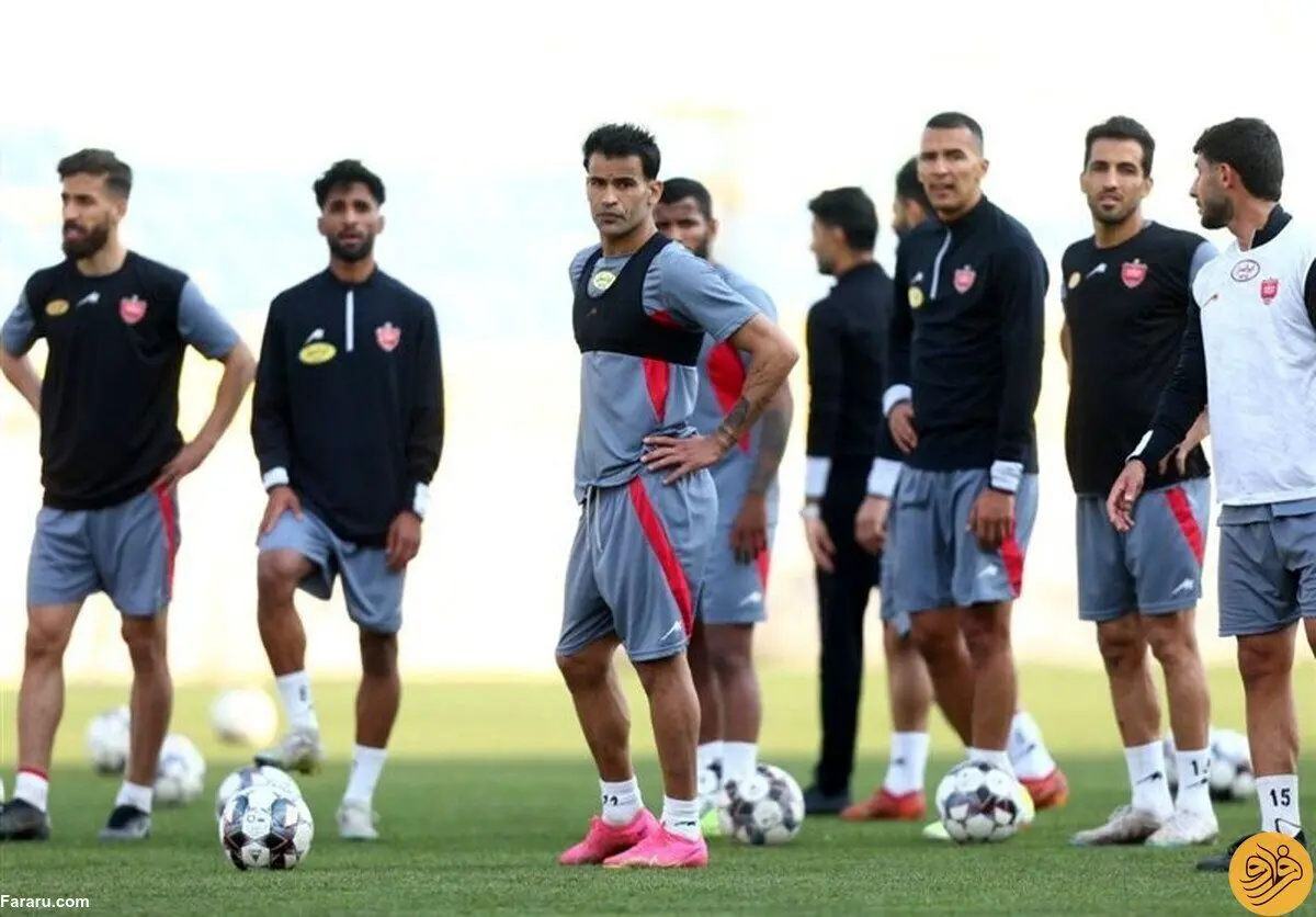 (عکس) برگزاری تمرین پرسپولیس با حضور چهره‌های جدید