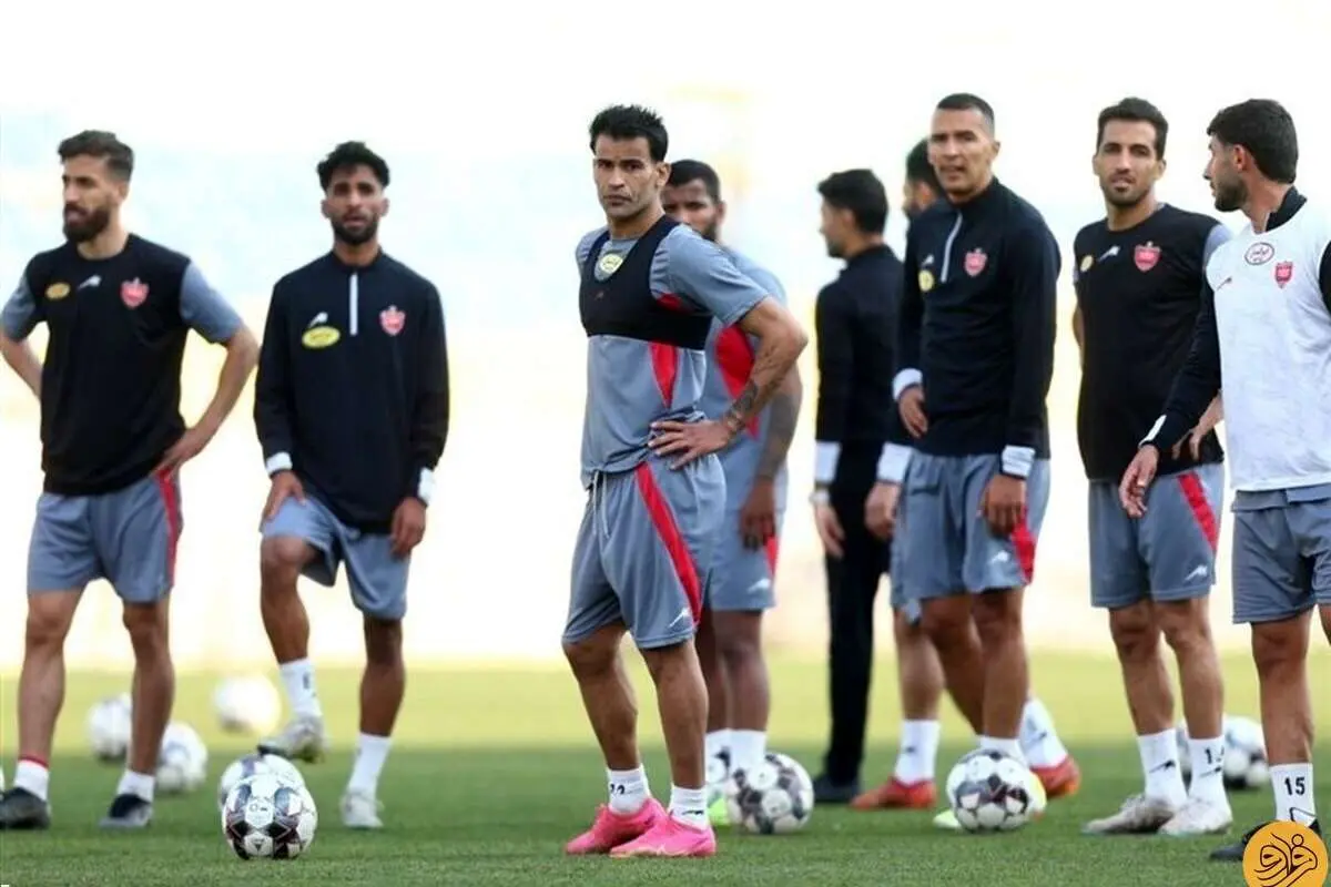 (عکس) برگزاری تمرین پرسپولیس با حضور چهره‌های جدید