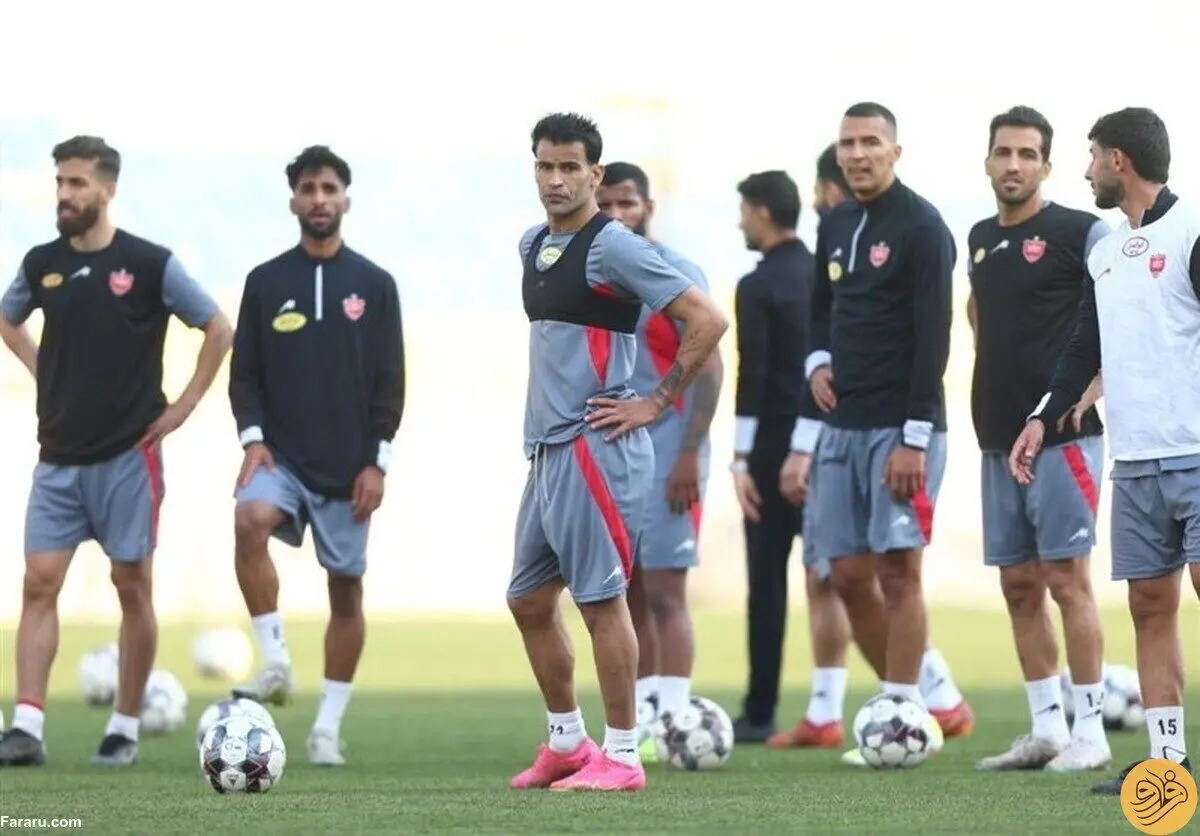 (عکس) برگزاری تمرین پرسپولیس با حضور چهره‌های جدید