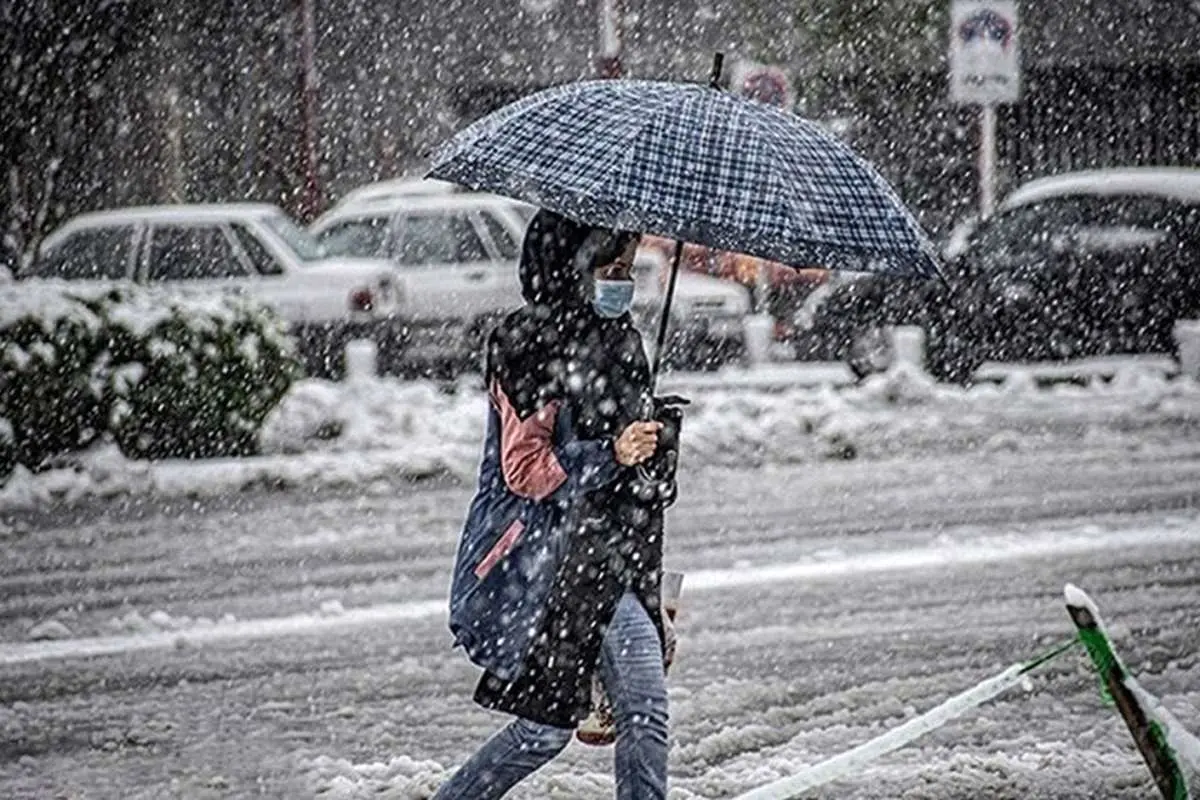 برف و باران ایران را فرا می‌گیرد