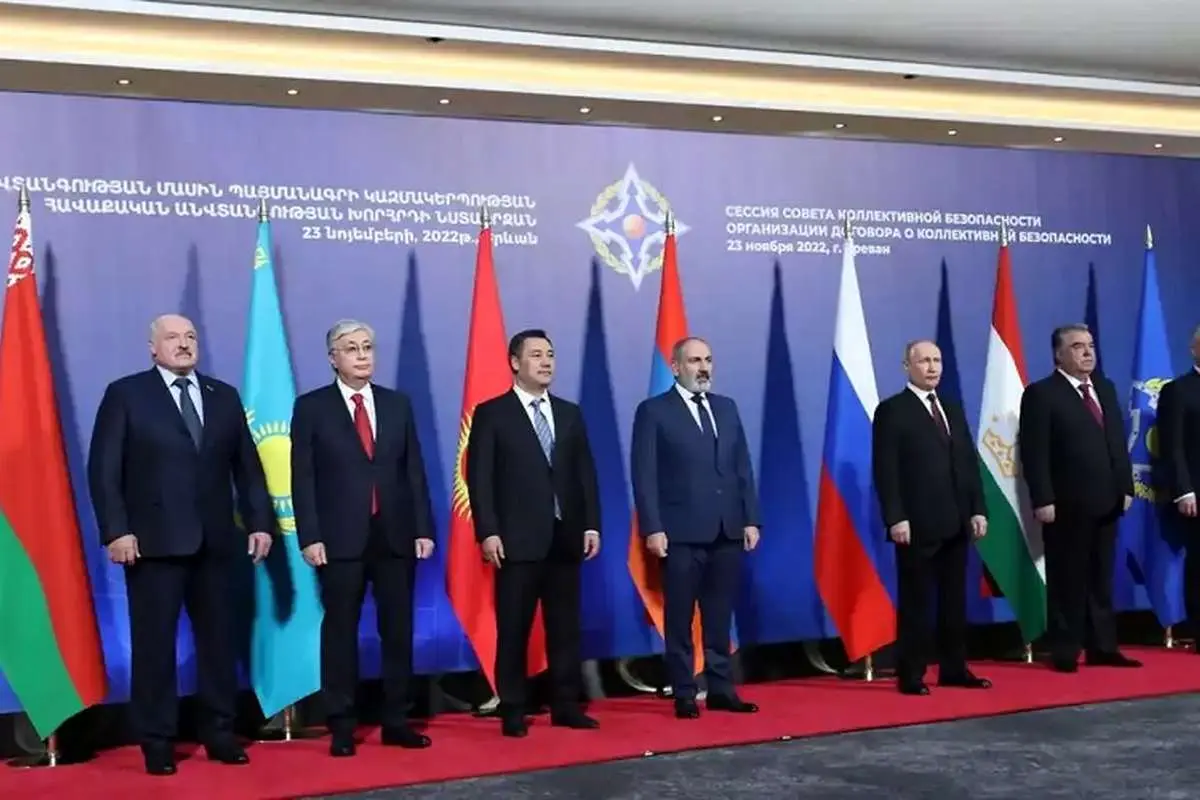 ارمنستان عضویت در پیمان امنیت جمعی را تعلیق کرد