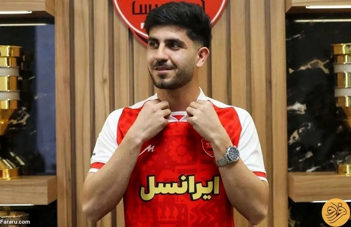 (عکس) پسر پرسپولیسی به آرزویش رسید!