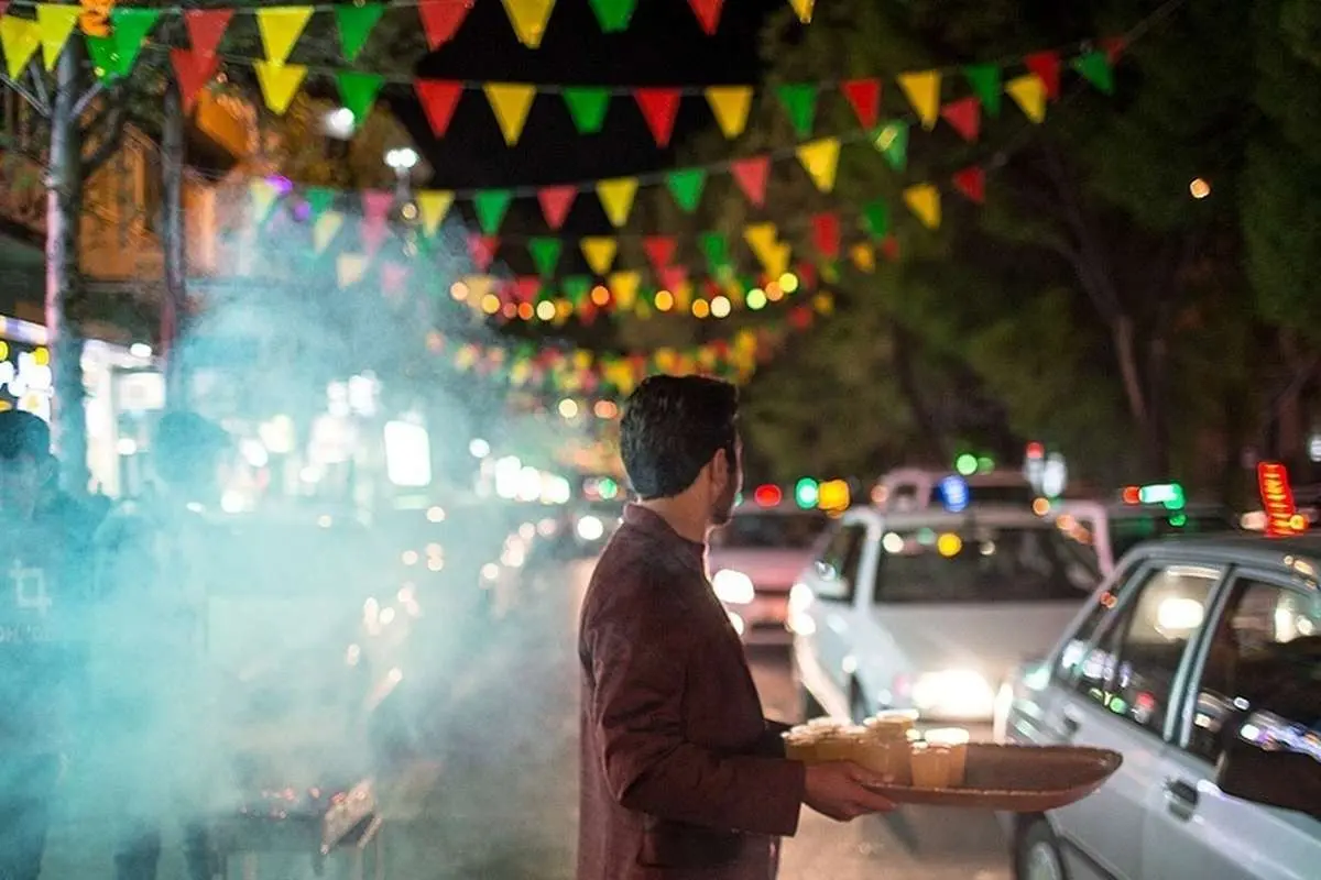 روایتی از آذینبندی قدیمیترین محله تهران در نیمه شعبان