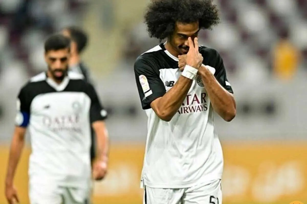شاهکار جدید اکرم عفیف در قطر