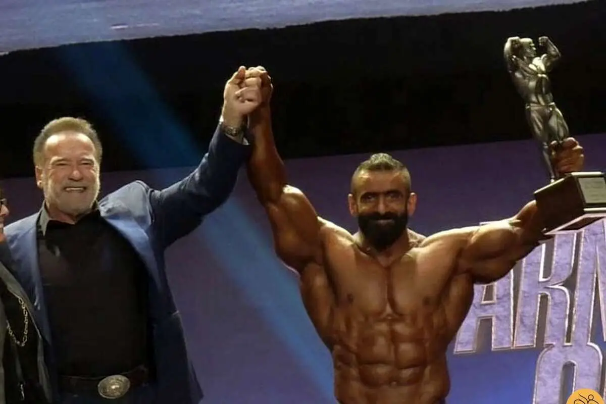 (عکس) هادی چوپان قهرمان آرنولد کلاسیک شد