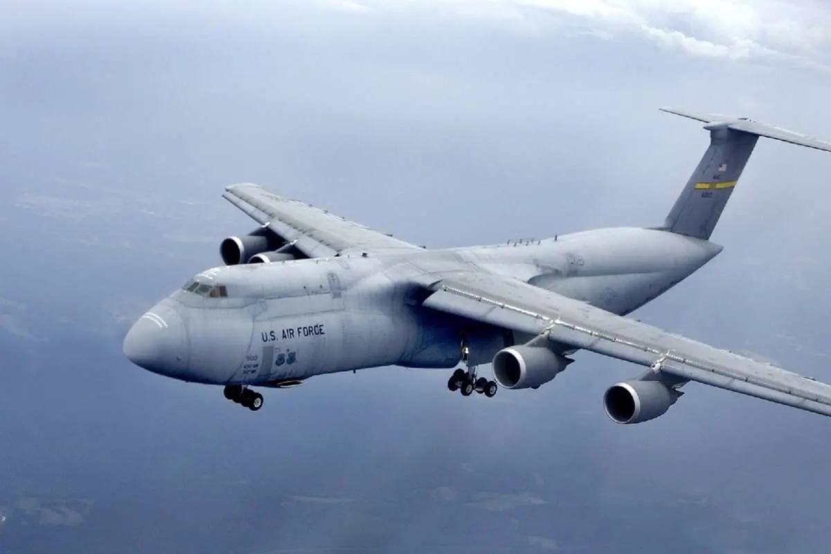 (تصاویر) ۵ نکته جالب در مورد هواپیمای ترابری C-۵M Super Galaxy ساخت لاکهید