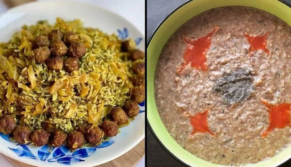 کلم‌پلو شیرازی و آش کازرون ثبت ملی شدند