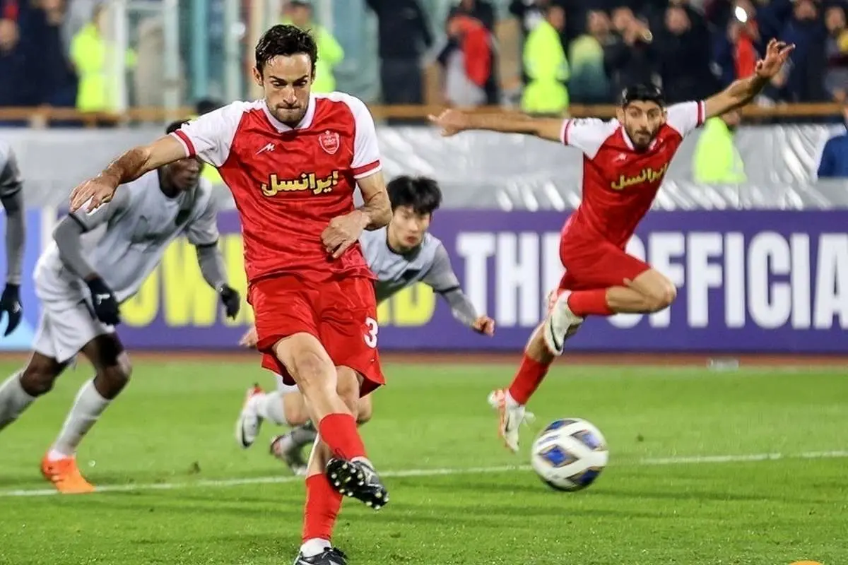 (ویدئو) گل اول پرسپولیس به ذوباهن توسط گولسیانی