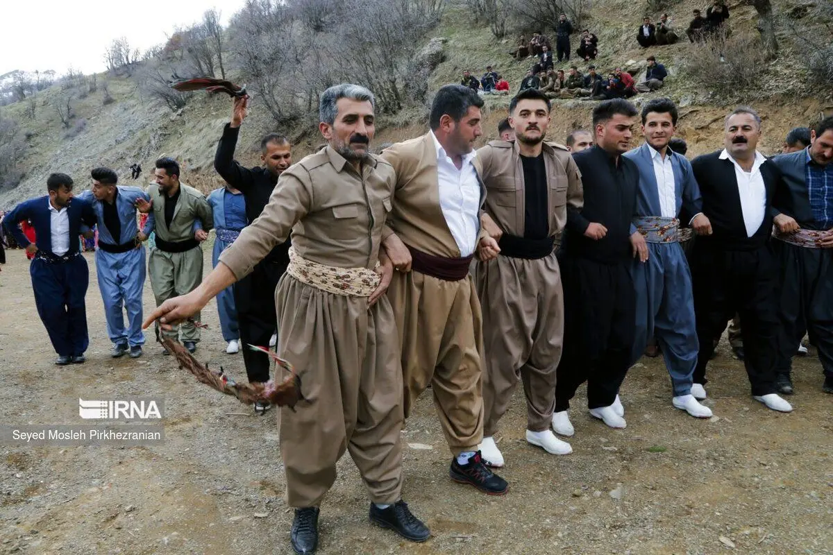 (تصاویر) جشن نوروز در روستای دوپلوره کردستان