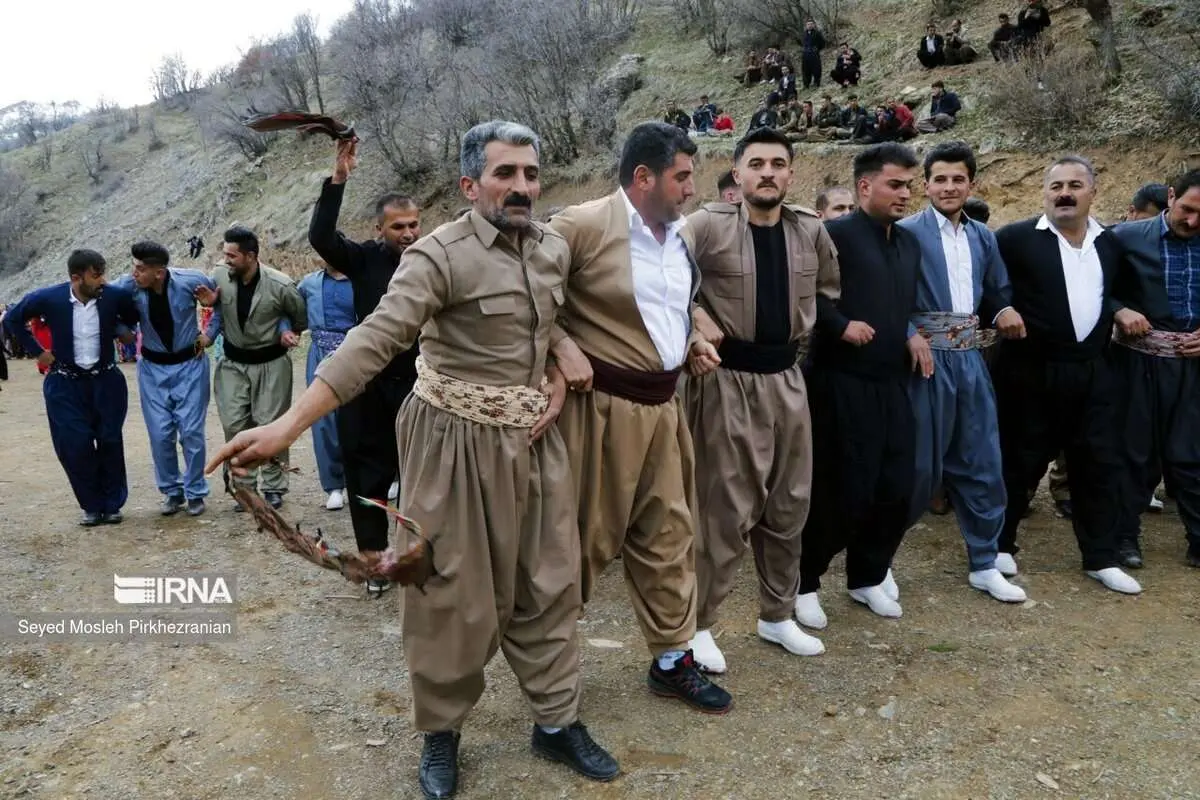 (تصاویر) جشن نوروز در روستای دوپلوره کردستان