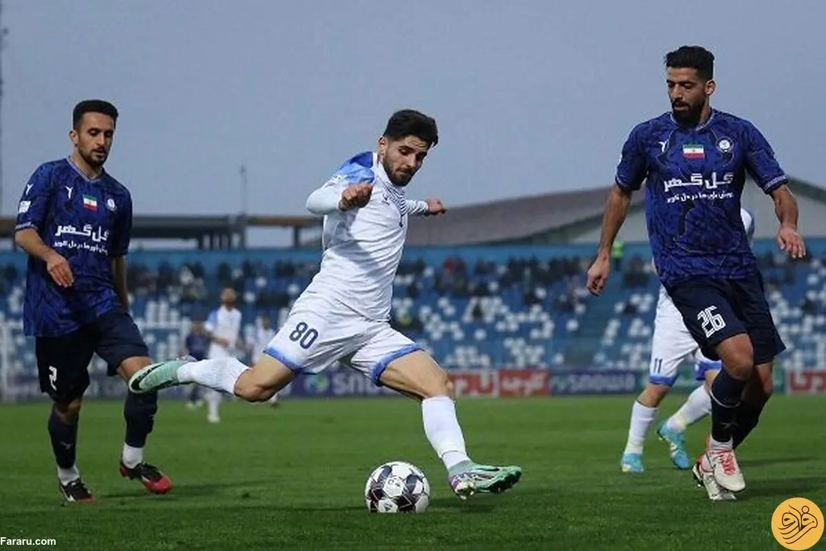 درخشش هافبک سرباز پرسپولیس در ملوان
