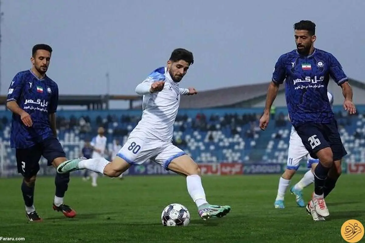 درخشش هافبک سرباز پرسپولیس در ملوان