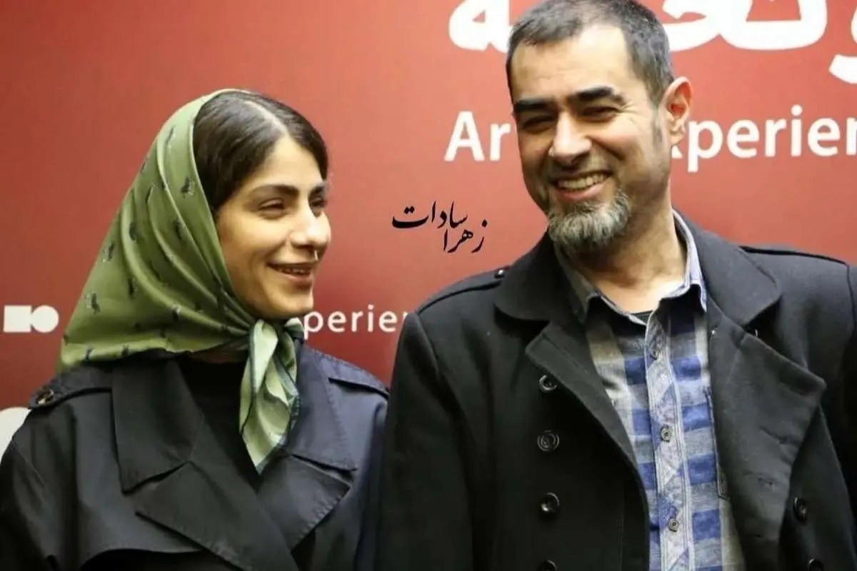 (عکس) شهاب حسینی و همسرش در اکران فیلم «نویسنده مرده است»