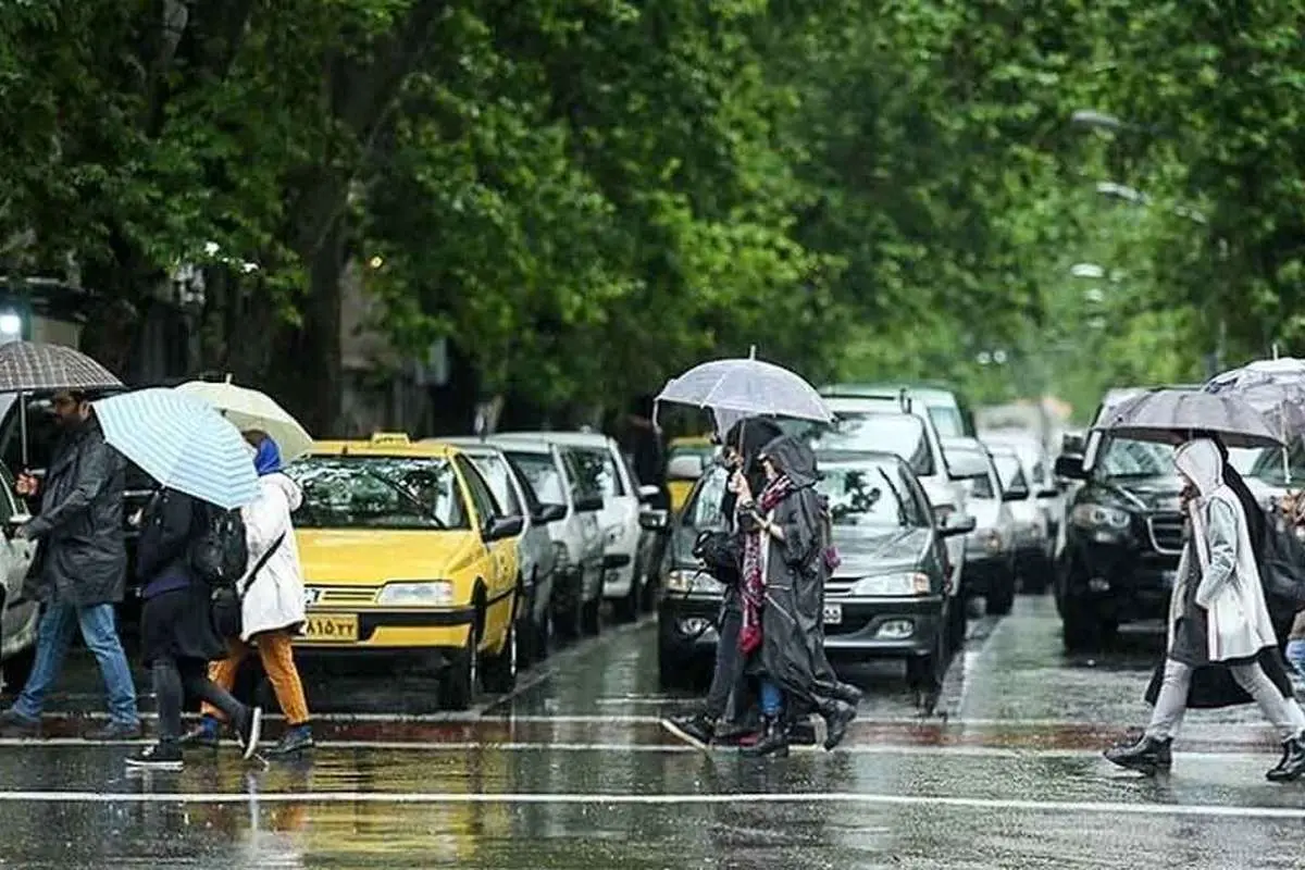 (ویدیو) هوای بارانیِ روز «دوشنبه» در اکثر نقاط کشور