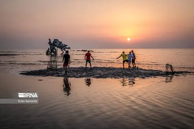 عکس دریای خلیج فارس در نقشه