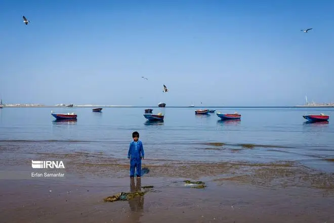 عکس دریای خلیج فارس در نقشه