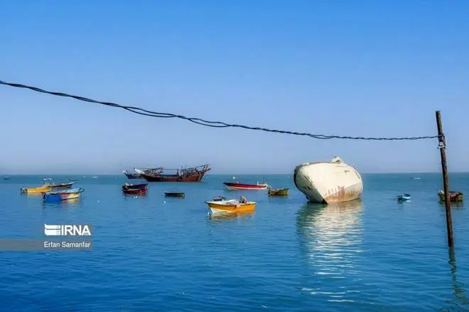 عکس دریای خلیج فارس در نقشه