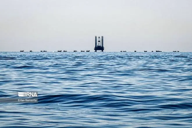 عکس دریای خلیج فارس در نقشه