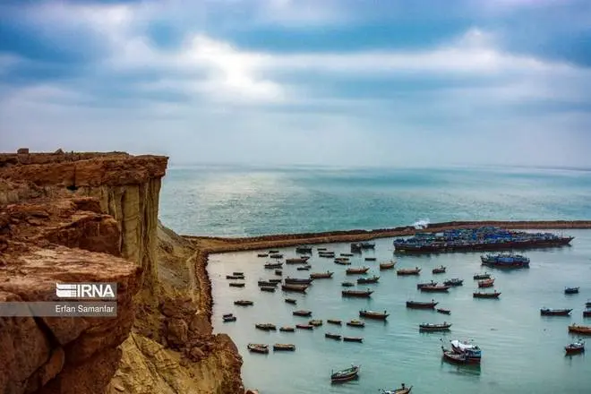 عکس دریای خلیج فارس در نقشه