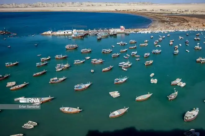 عکس دریای خلیج فارس در نقشه