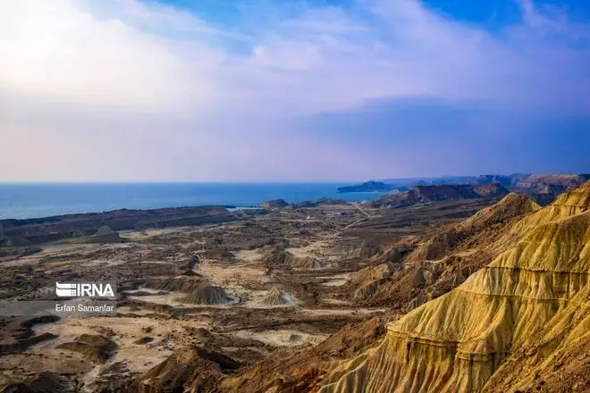 عکس دریای خلیج فارس در نقشه