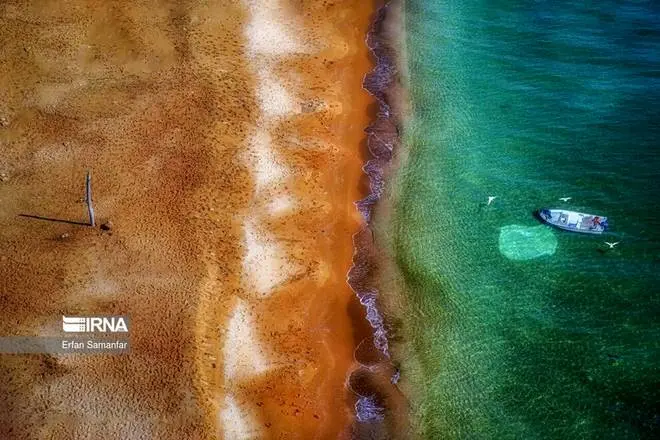 عکس دریای خلیج فارس در نقشه