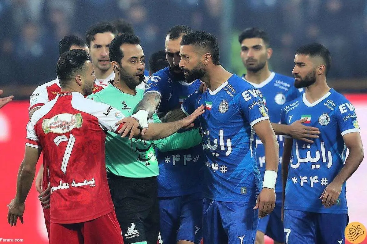 (عکس) پوستر جالب کنفدراسیون فوتبال آسیا برای دربی تهران