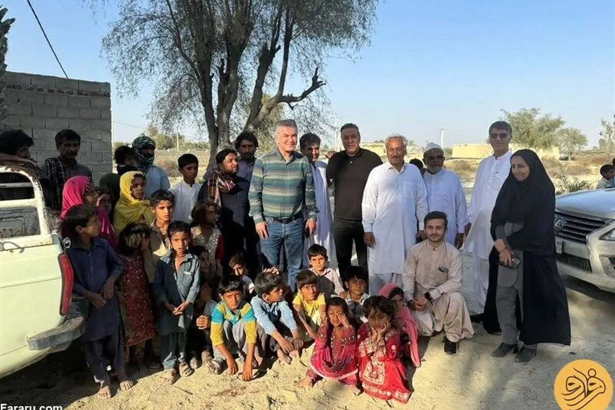(عکس) حضور ناگهانی یک پرسپولیسی در سیستان و بلوچستان