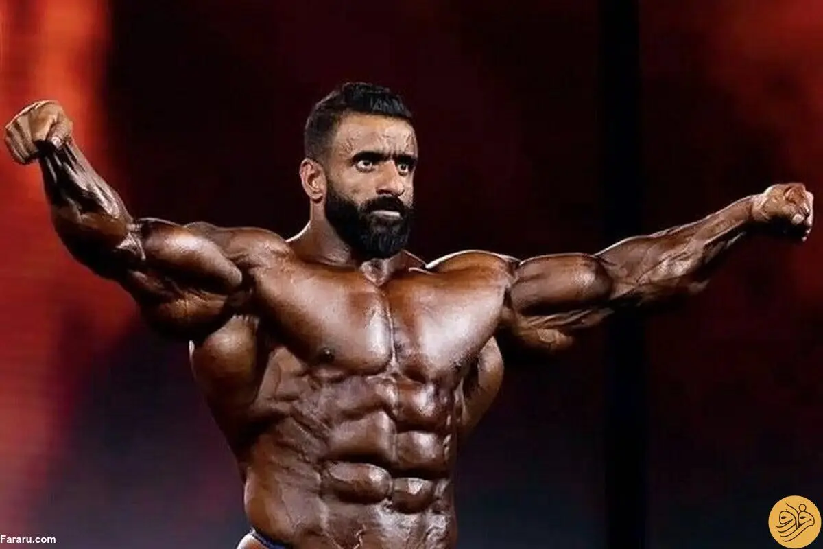 (عکس‌) دیدار هادی چوپان با بدنساز معروف آمریکایی