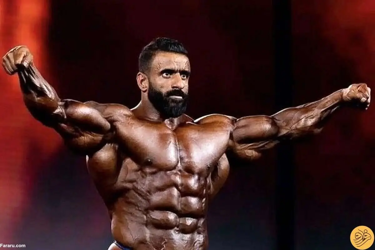 (عکس‌) دیدار هادی چوپان با بدنساز معروف آمریکایی