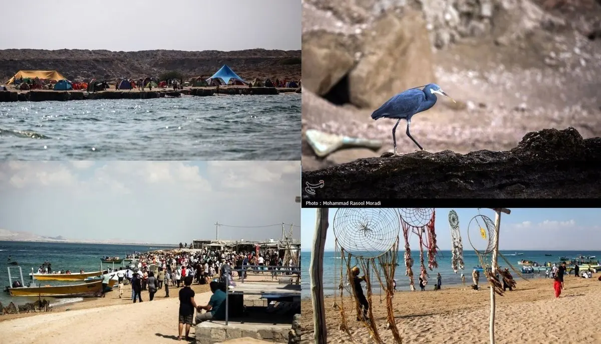 (ویدئو) انباشت زباله در طبیعت جزیره هرمز