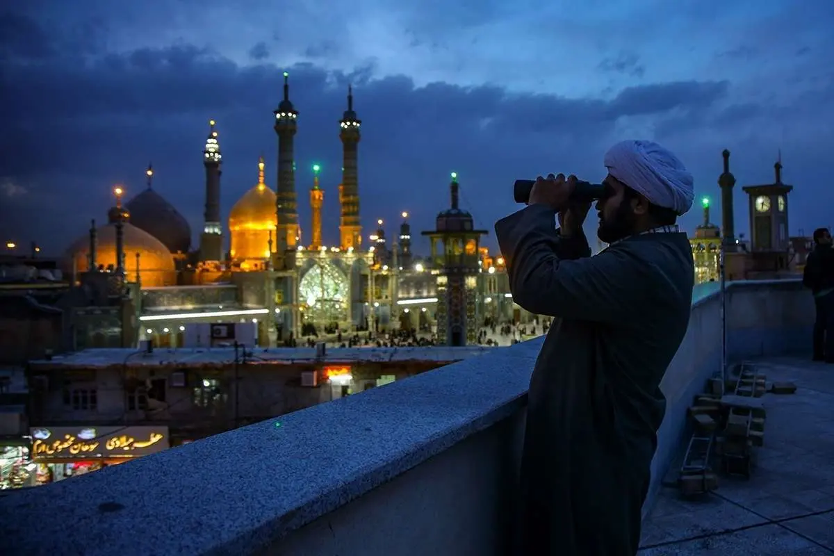 (تصاویر) استهلال ماه مبارک رمضان در حرم حضرت معصومه(س)