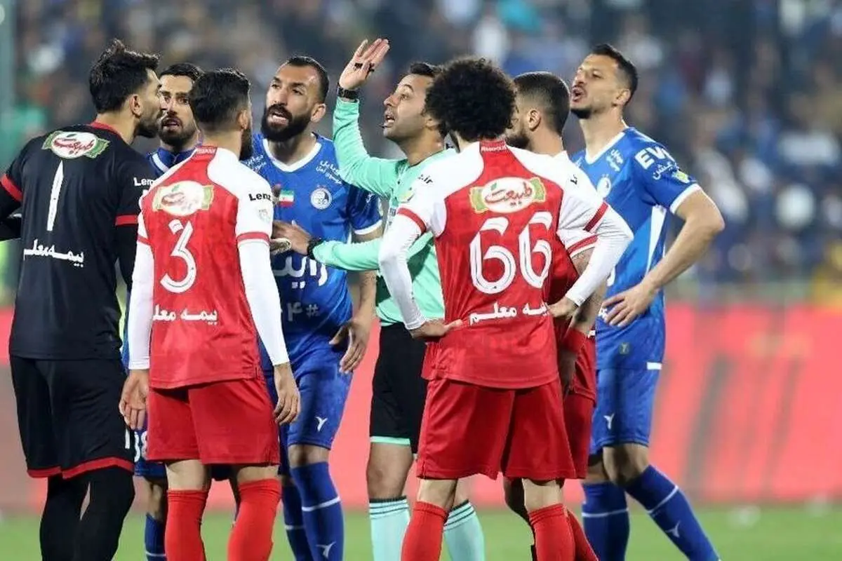نامه اعتراضی باشگاه پزسپولیس علیه داور دربی