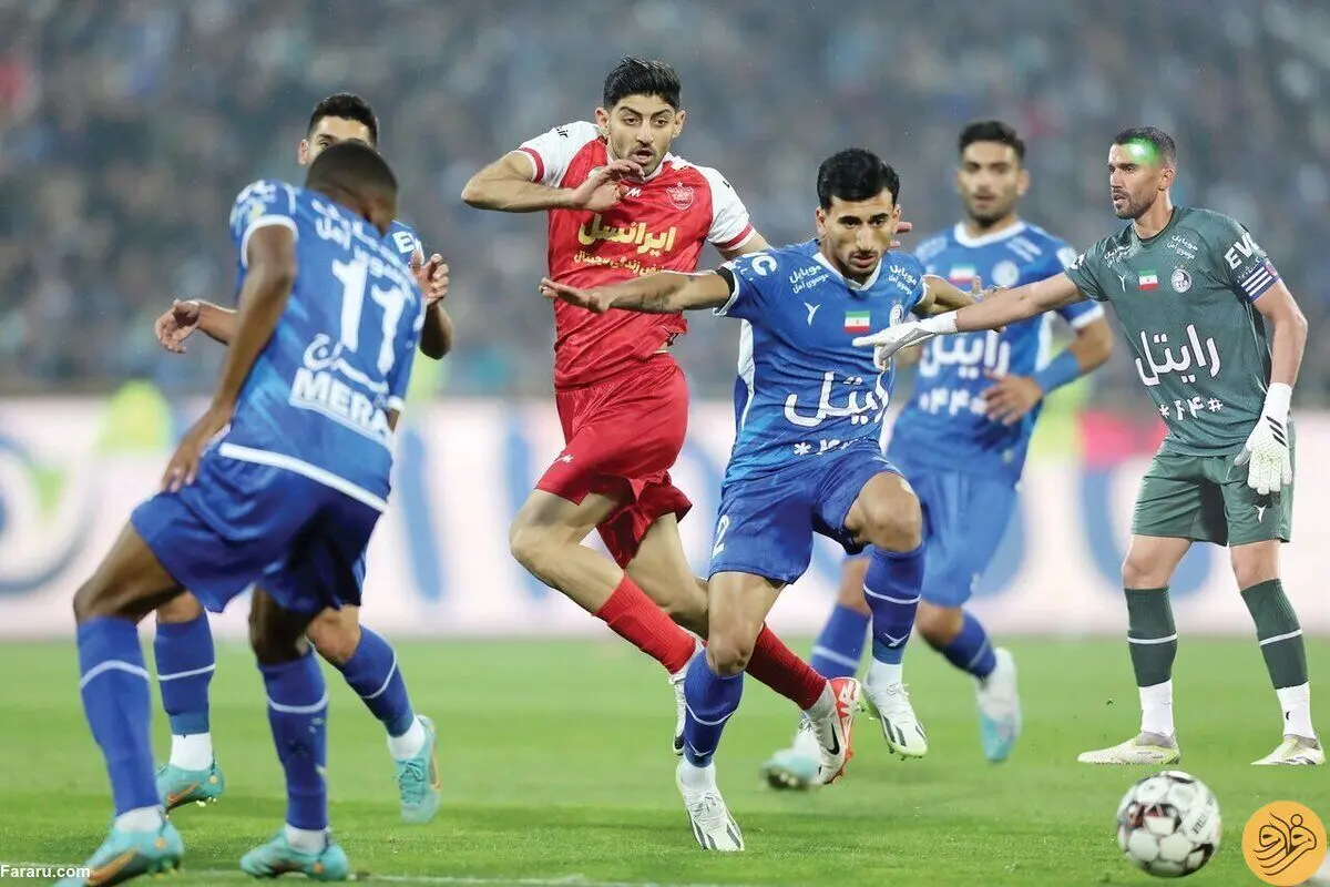 (عکس) پوستر باشگاه پرسپولیس برای دربی با یادآوری عدد ۶