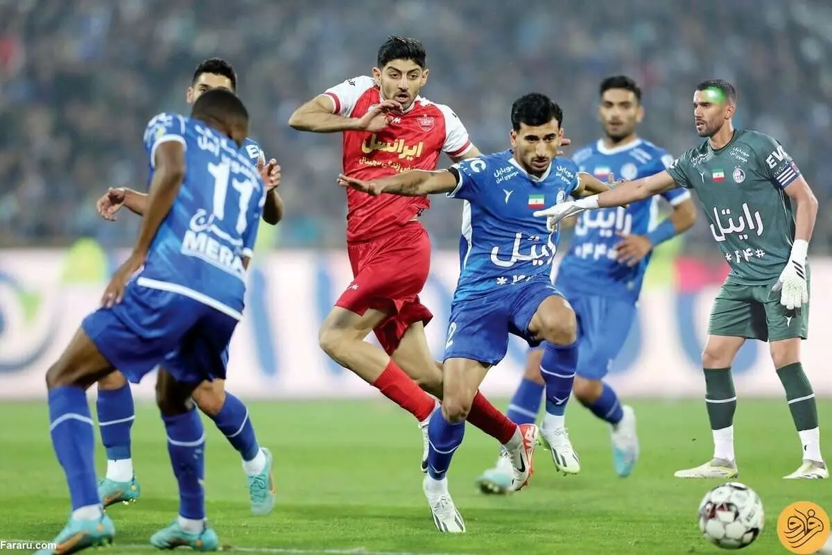 (عکس) پوستر باشگاه پرسپولیس برای دربی با یادآوری عدد ۶