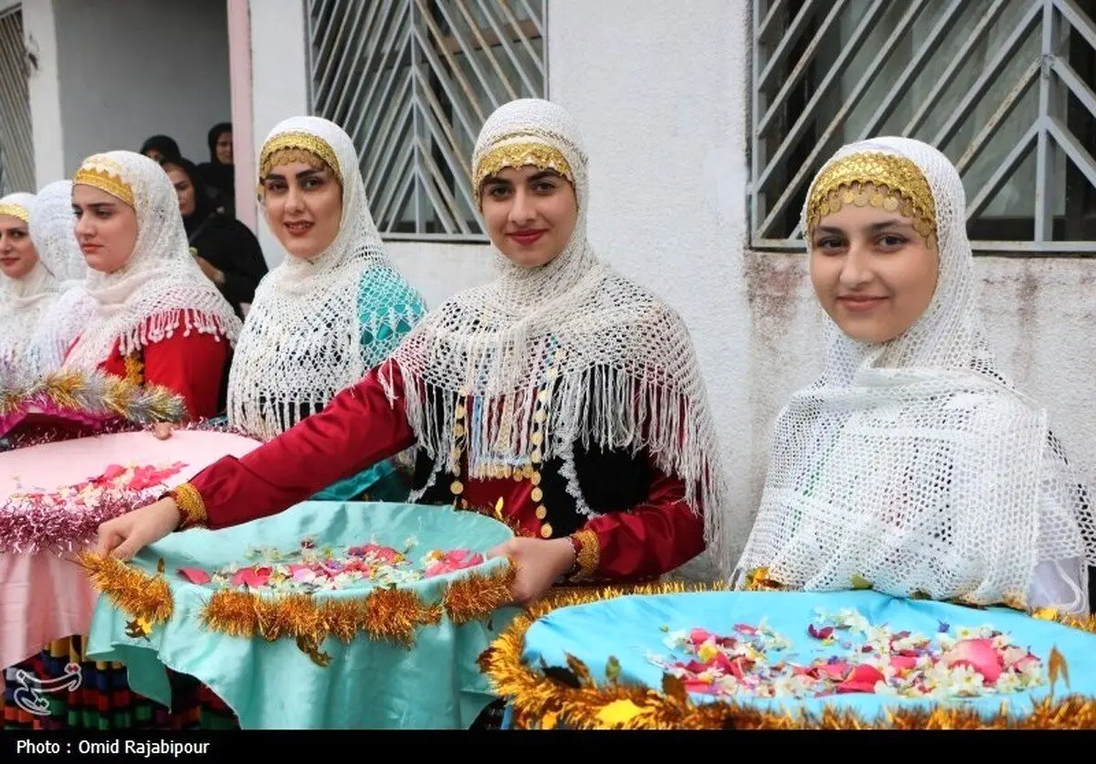 (تصاویر) آیین سنتی نوروزخوانی در گیلان
