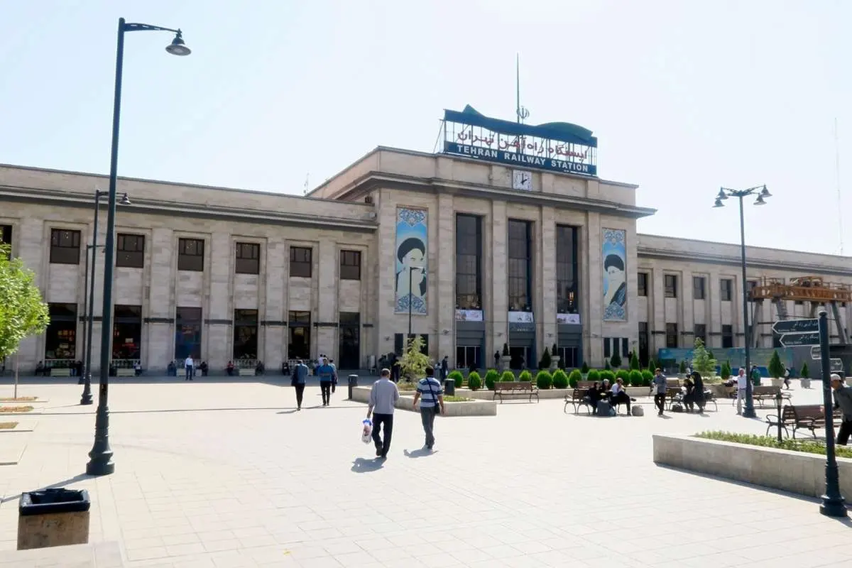 (عکس) راه آهن تهران ۷۸ سال پیش به این شکل بود