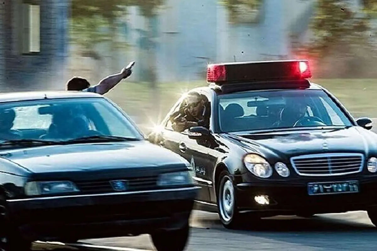 (ویدئو) تصاویری از اولین عملیات موفق تعقیب و گریز پلیس در سال جدید