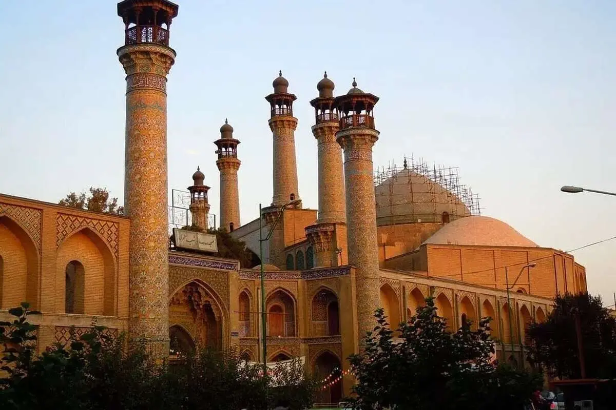 (تصویر) این مسجد زمان قاجار در تهران ساخته شد