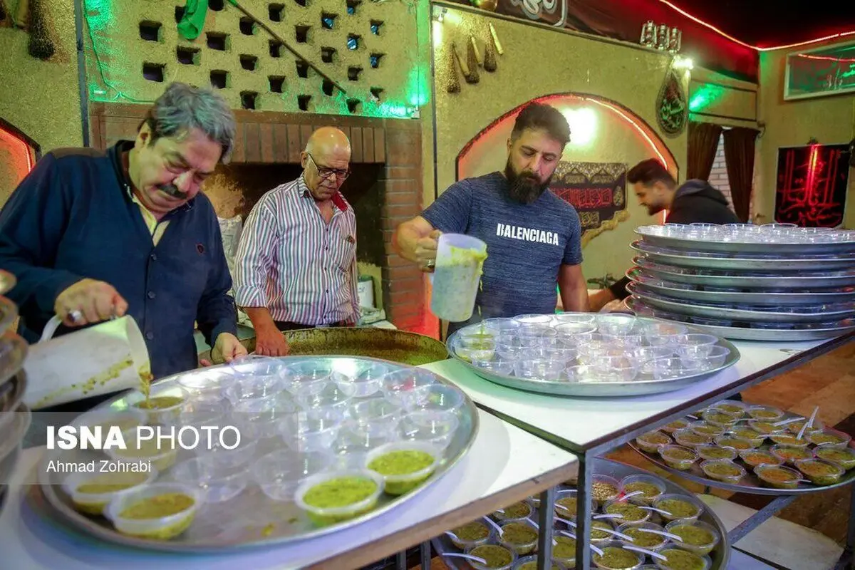 (تصاویر) سفره افطاری ساده در قم