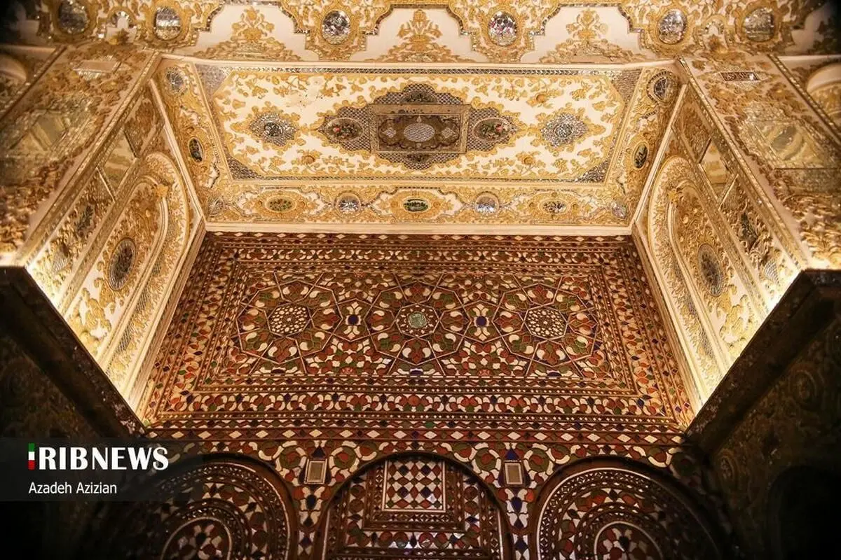 (تصاویر) خانه امین التجار، عمارت باشکوه قاجاری