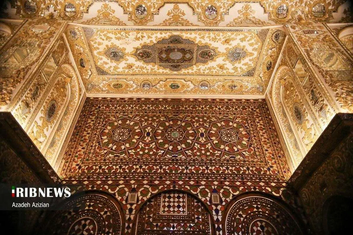 (تصاویر) خانه امین التجار، عمارت باشکوه قاجاری