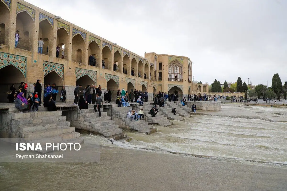 (تصاویر) زنده‌رود نوروزی