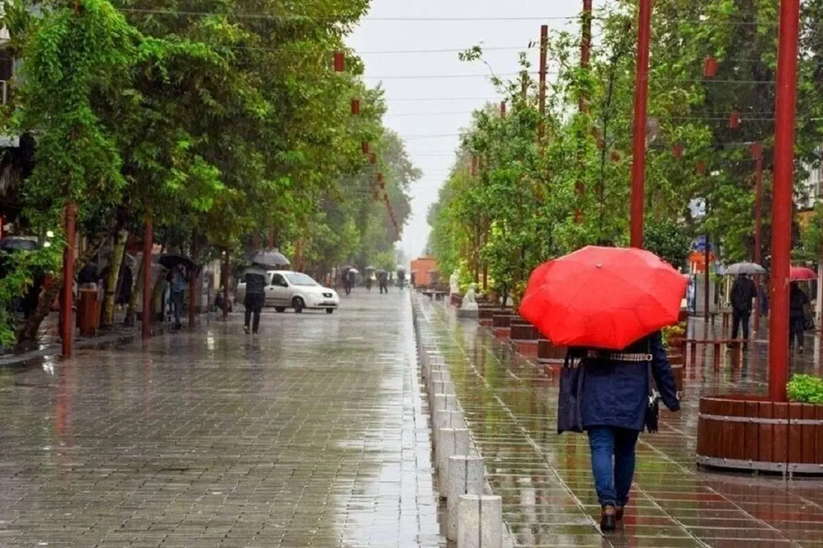 بارش برف و باران در این استان‌ها