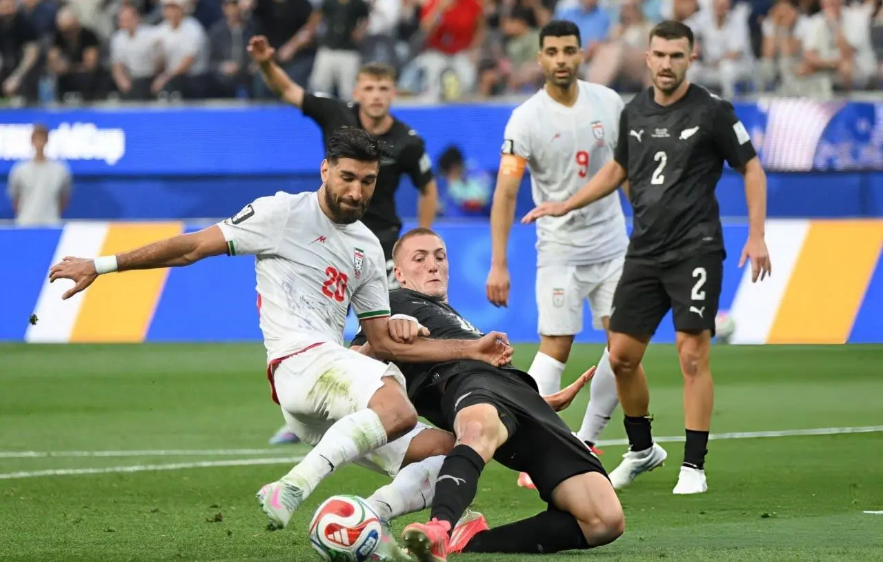 ایران ۲ - نیوزیلند ۲؛ زورمان به ضعیف‌ترین تیم جهام جهانی نرسید

