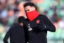 خبر خوشحال کننده برای پرسپولیس قبل از بازی با چادرملو