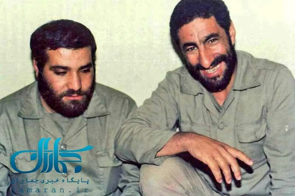 تصاویر دیده نشده از حضور سردار زاهدی در دوران دفاع مقدس