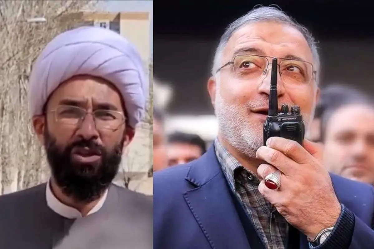 (ویدئو) انتقاد یک روحانی از زاکانی برای ساخت مسجد