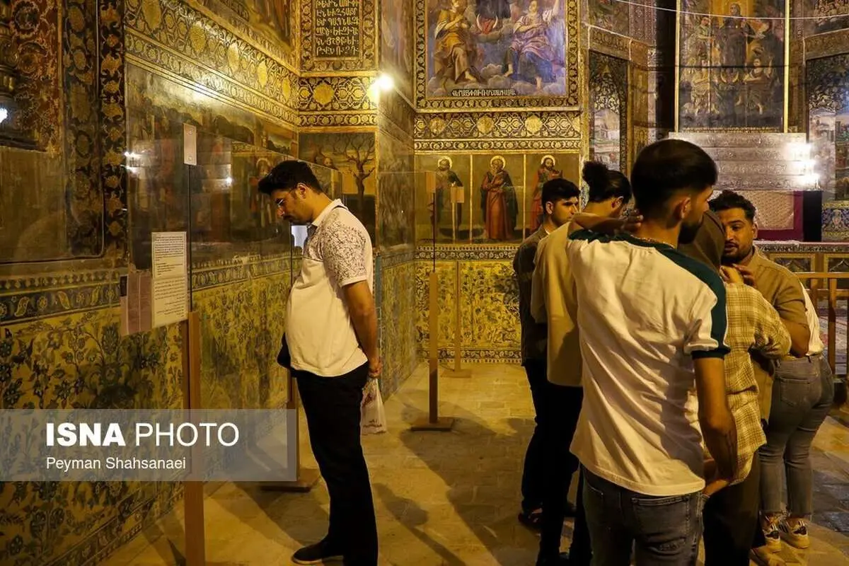 (تصاویر) محله جلفا اصفهان در ایام نوروز
